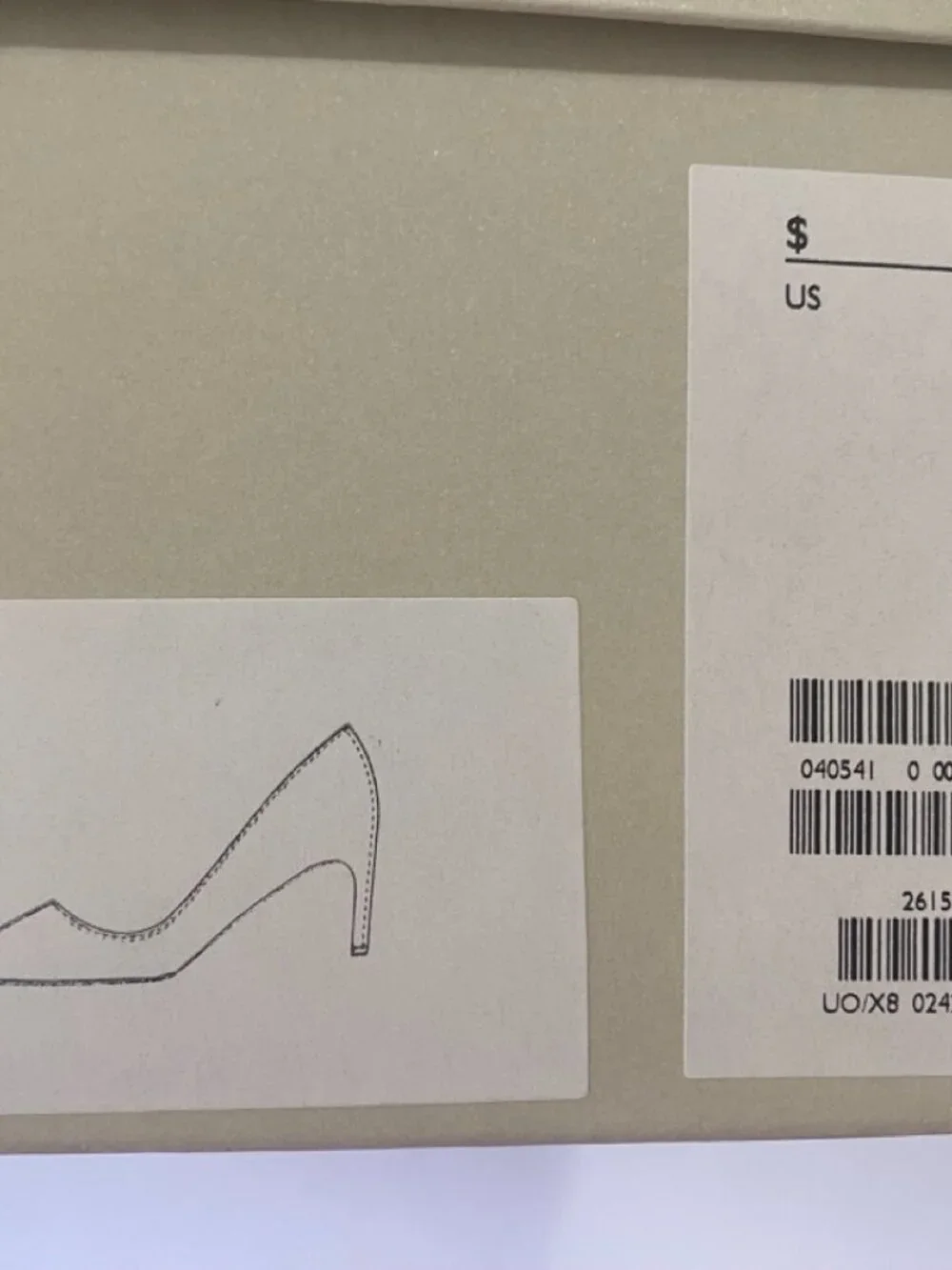 COS Pointed leather heels